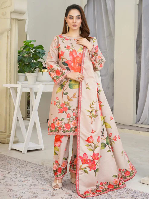 Jazmin 3Piece Stitched Suit
