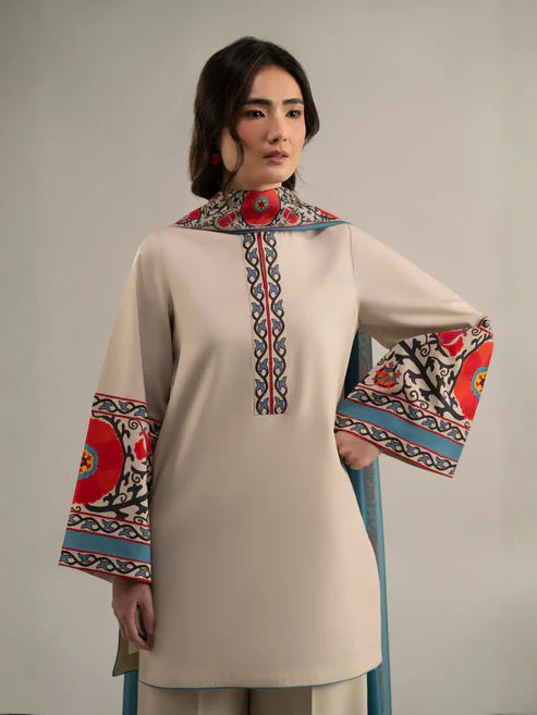 Medallion 3Pc Stitched