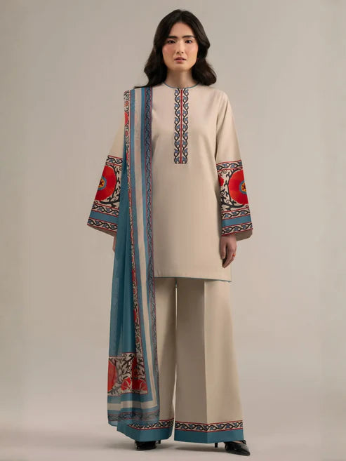 Medallion 3Pc Stitched