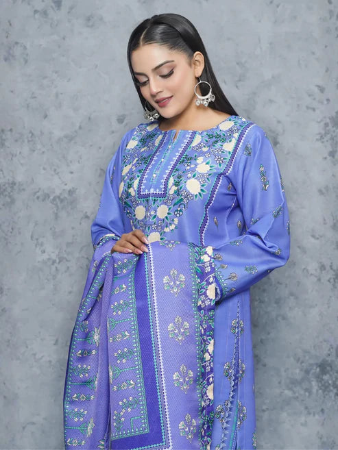 Dhanak 3Piece Stitched Suit