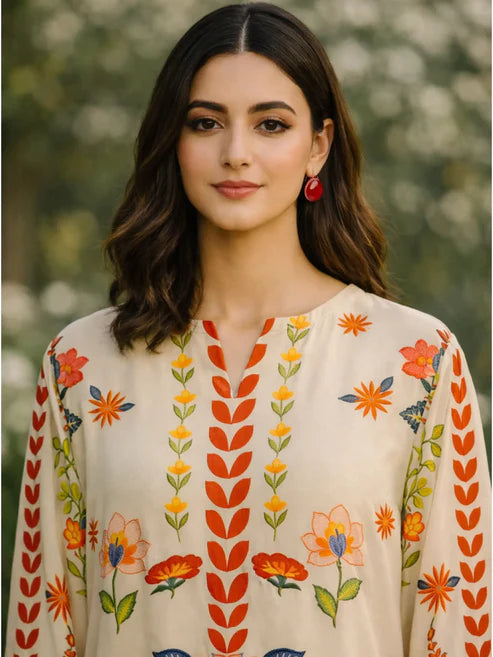 Ochre Summer Kaftan