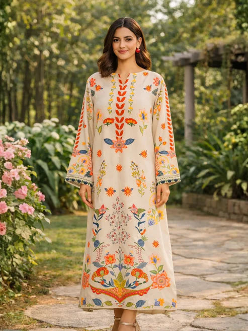 Ochre Summer Kaftan